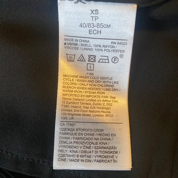 Black Tiered Maxi Dress - Banana Republic - Picture 8 of 9